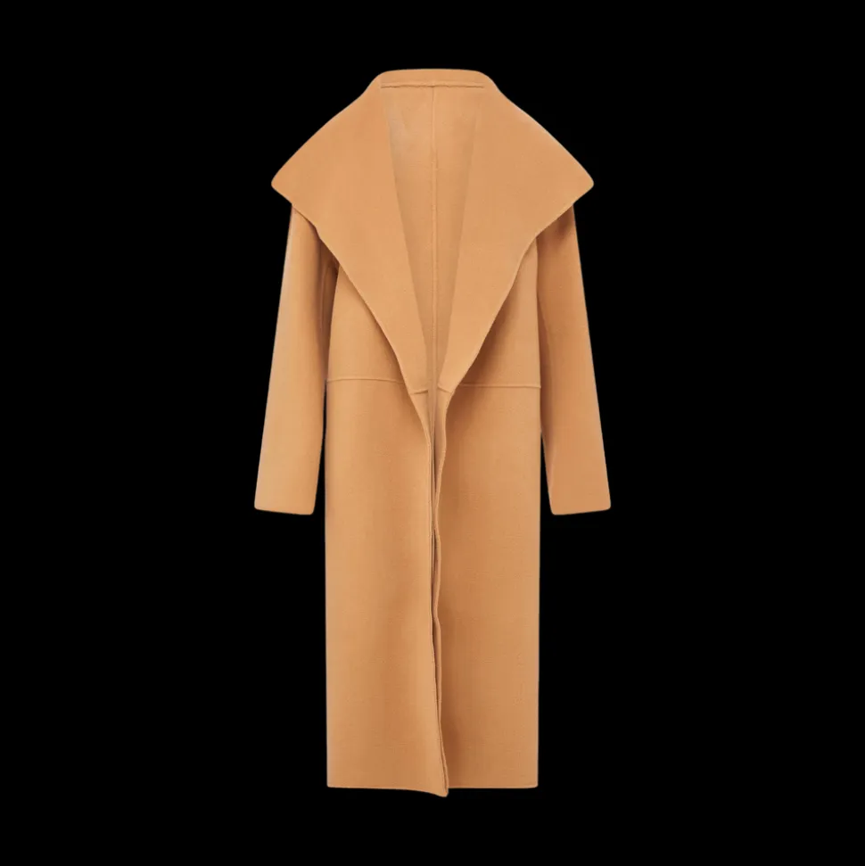 Gabriella Cashmere Coat in Camel