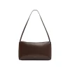 Gaia Shoulder Bag in Chocolate & Warm Grey