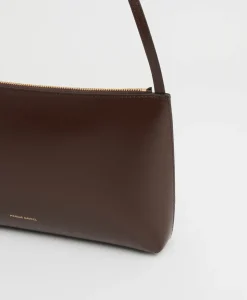 Gaia Shoulder Bag in Chocolate & Warm Grey