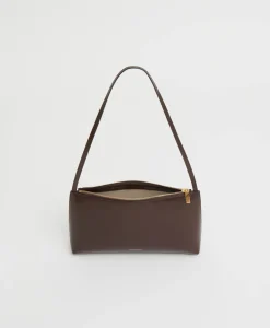 Gaia Shoulder Bag in Chocolate & Warm Grey
