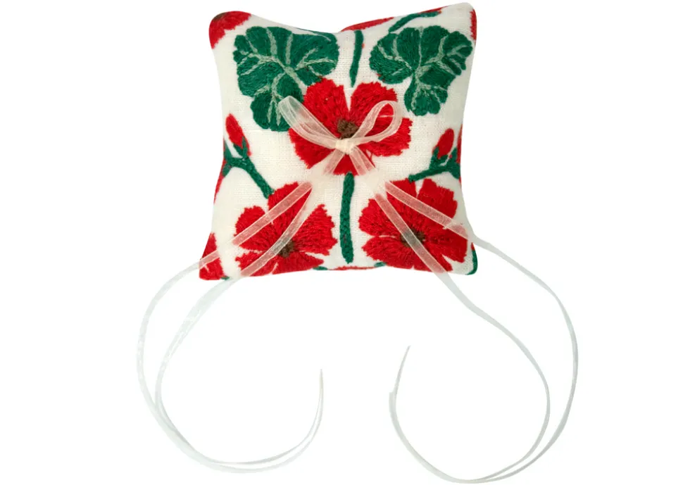 Geranio Ring Pillow