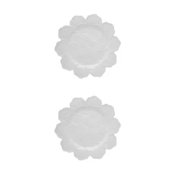 Geranium Charger Plate Green, Set of 2