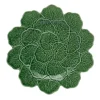 Geranium Charger Plate Green