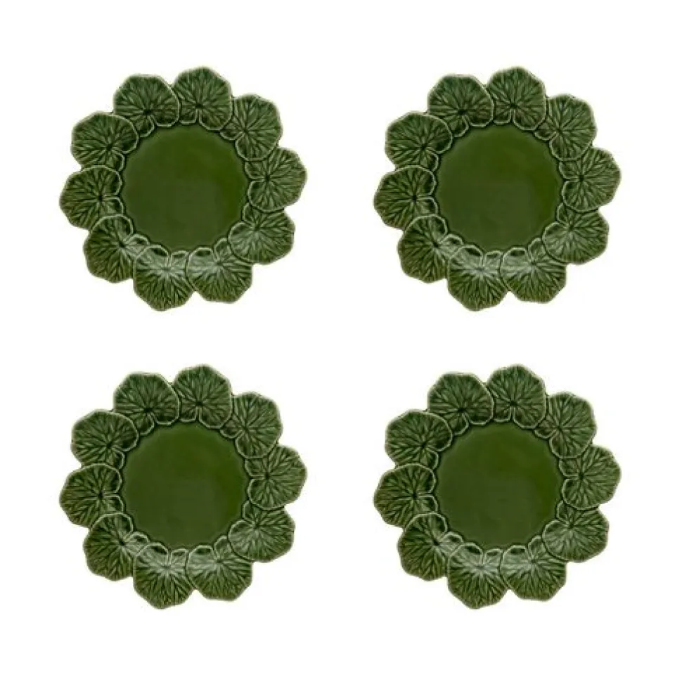 Geranium Dinner Plate, Set of 4