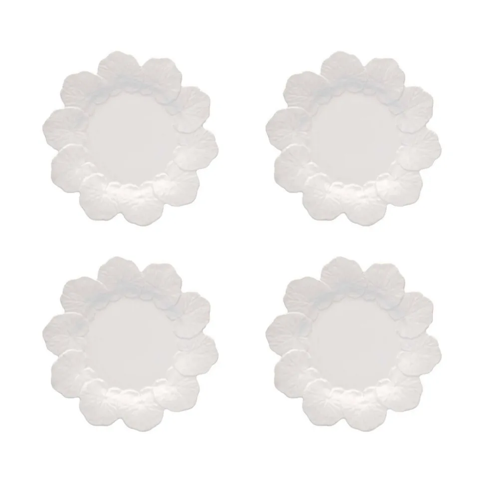 Geranium Dinner Plate, Set of 4