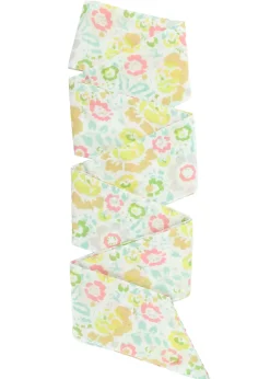 Geranium Sun Hat With Pastel Floral Hat Scarf