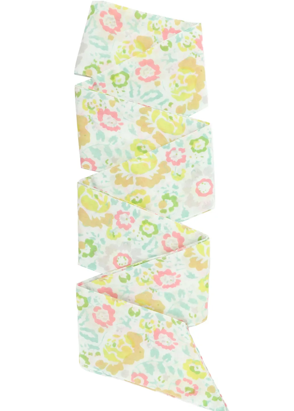 Geranium Sun Hat With Pastel Floral Hat Scarf