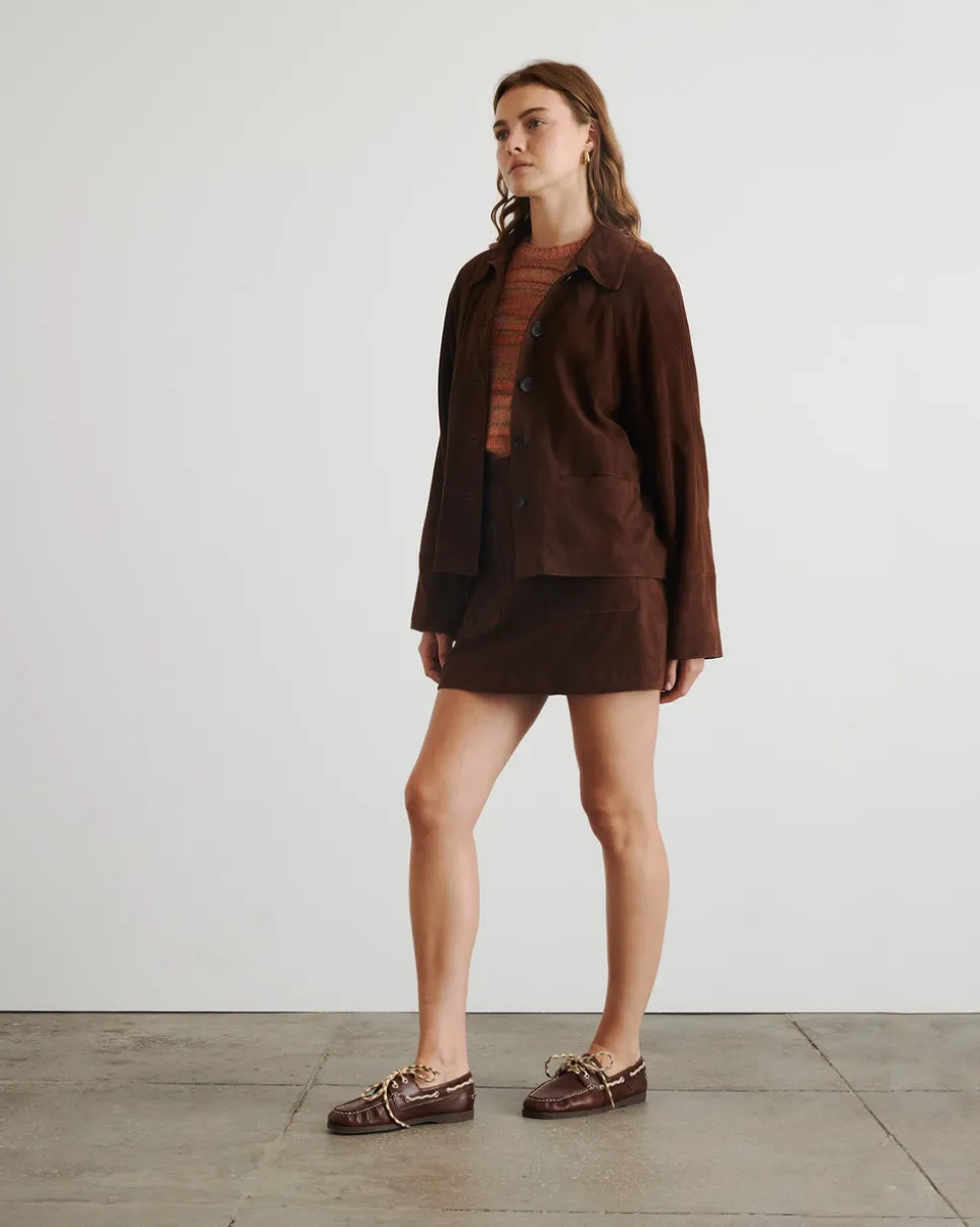 Gidget Jacket in Chocolate