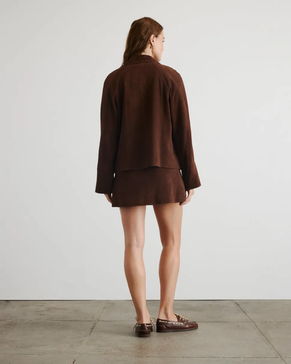 Gidget Jacket in Chocolate