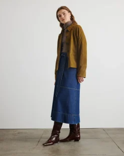 Gidget Jacket in Olive