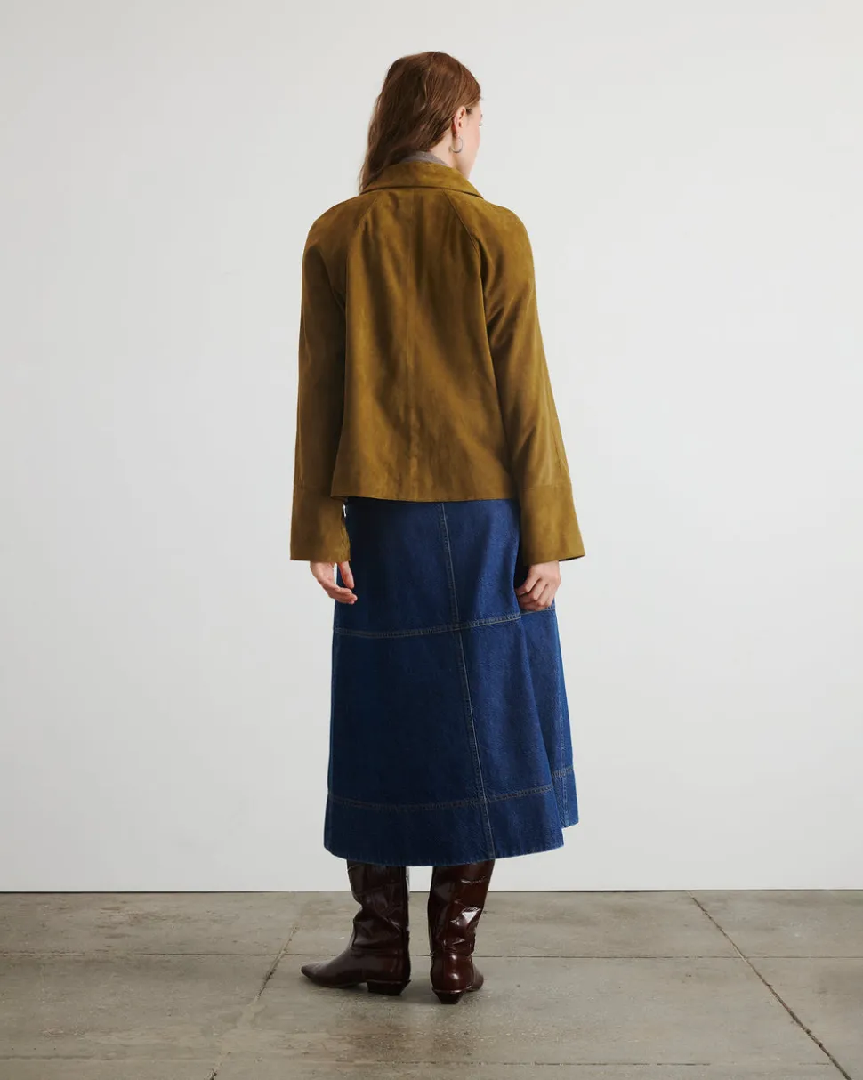 Gidget Jacket in Olive