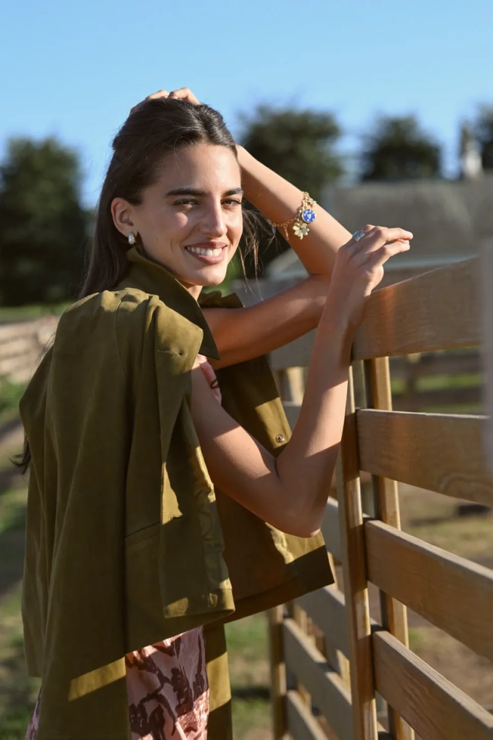 Gidget Jacket in Olive