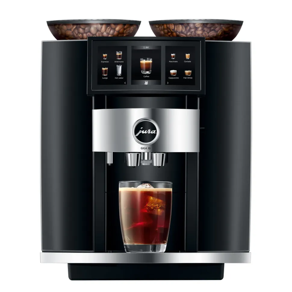 Giga 10 Fully Automatic Coffee Machine in Diamond Black