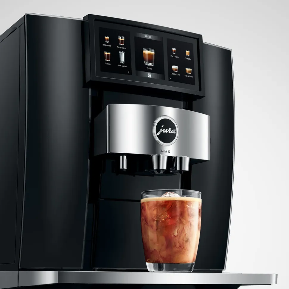 Giga 10 Fully Automatic Coffee Machine in Diamond Black