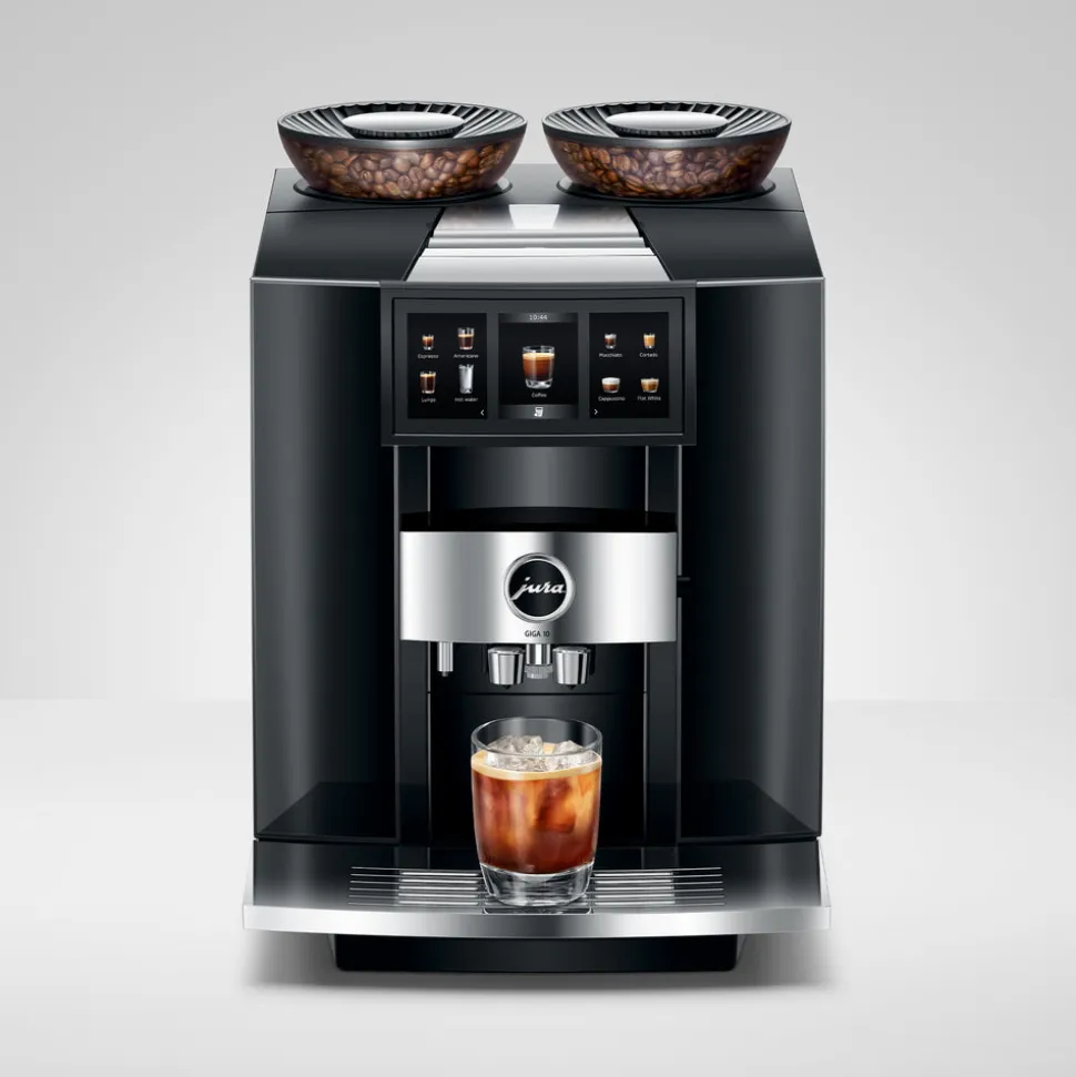Giga 10 Fully Automatic Coffee Machine in Diamond Black