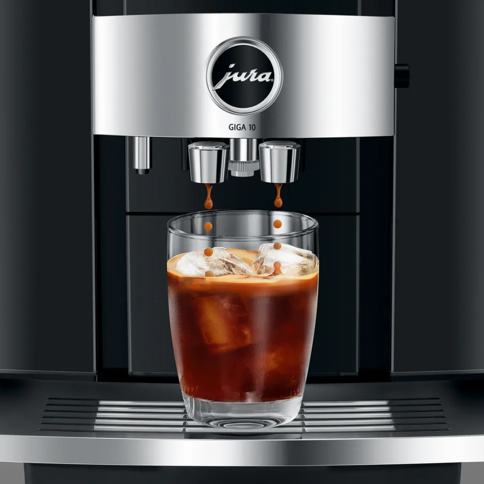 Giga 10 Fully Automatic Coffee Machine in Diamond Black