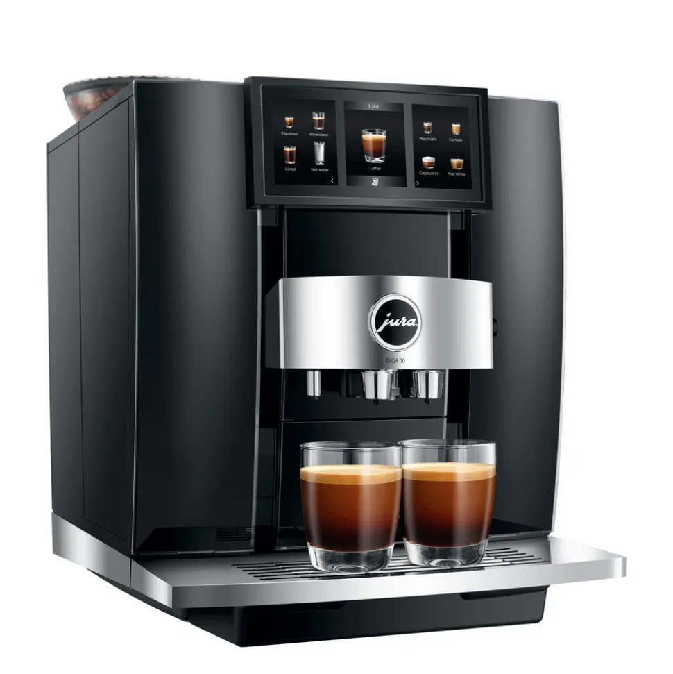 Giga 10 Fully Automatic Coffee Machine in Diamond Black