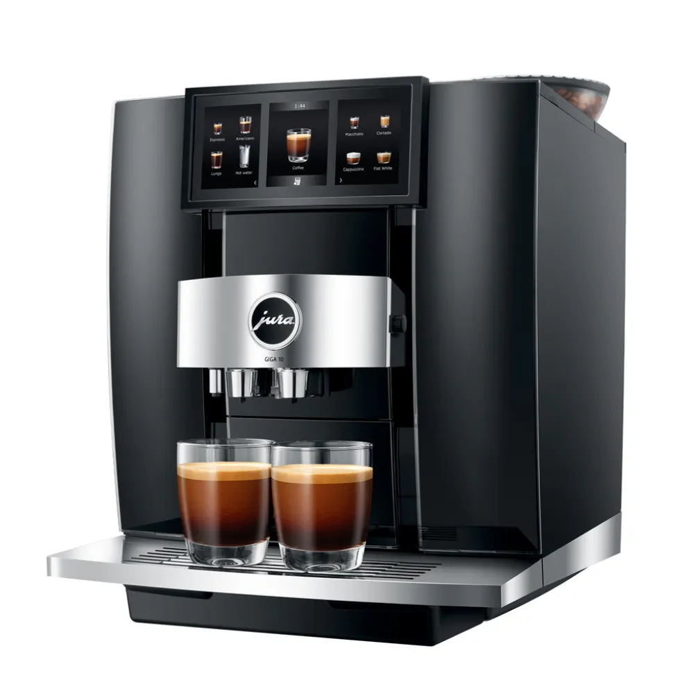 Giga 10 Fully Automatic Coffee Machine in Diamond Black