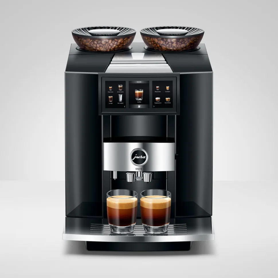 Giga 10 Fully Automatic Coffee Machine in Diamond Black