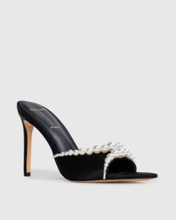 Gigi 100 in Black Satin Pearl