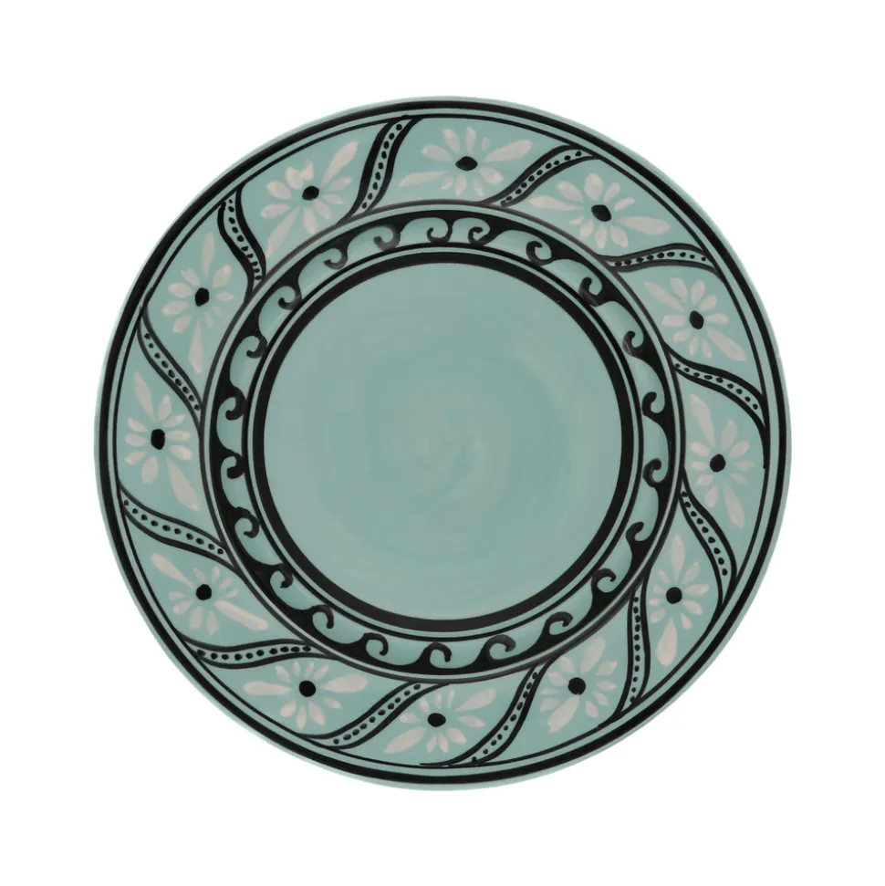 Gigi Aqua Dinner Plate