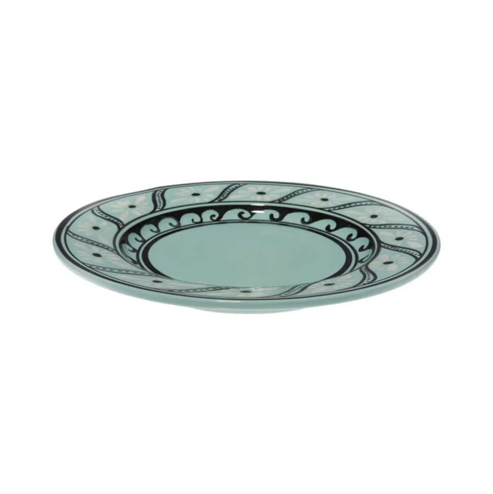 Gigi Aqua Dinner Plate