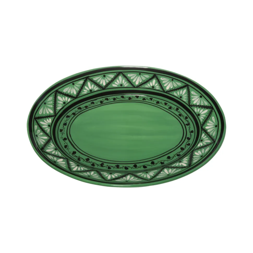 Gigi Green Oval Platter