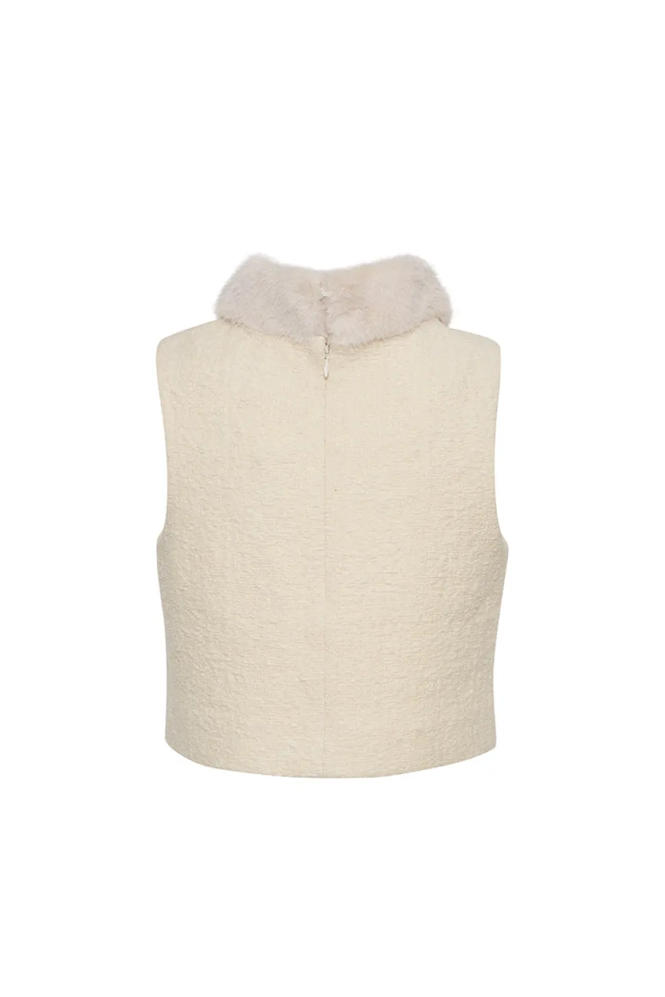 Gina Top in Cloud Tweed