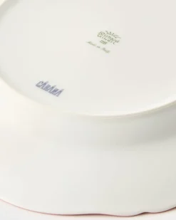 Ginori x Cabana Floral Dessert Plate in Pink