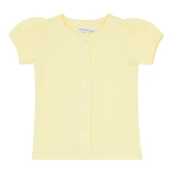 Girls Banana Puff Sleeve Shirt