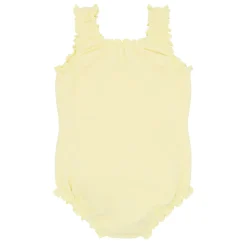 Girls Banana Terry Scoop Neck One Piece