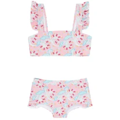 Girls Bluebells Bandeau Bikini And Swim Shorts