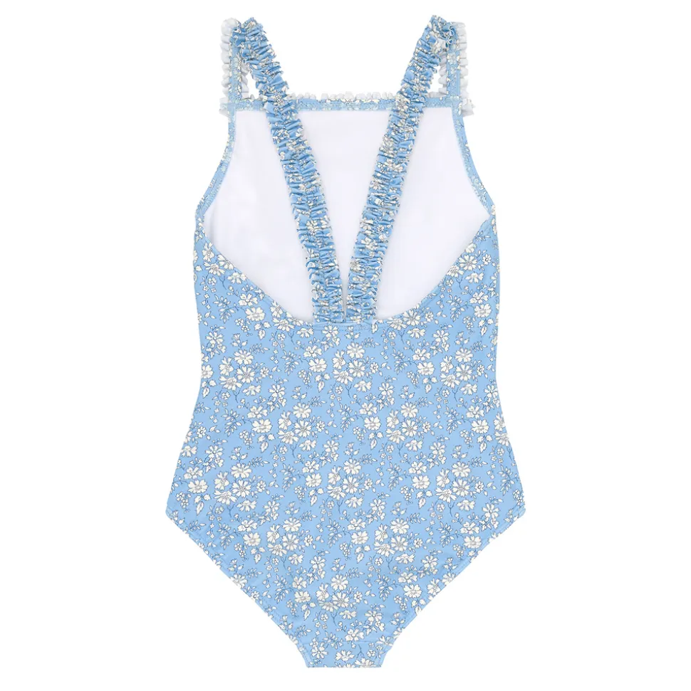Girls Capel Ruched Strap One Piece
