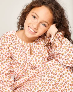 Girl’s Delphine Nightgown in Pumpkin Patch