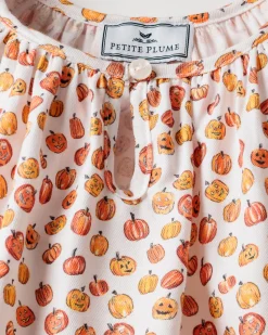 Girl’s Delphine Nightgown in Pumpkin Patch