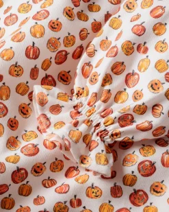 Girl’s Delphine Nightgown in Pumpkin Patch