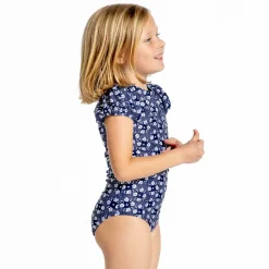 Girls Ditch Plains Daisy Puff Sleeve One Piece