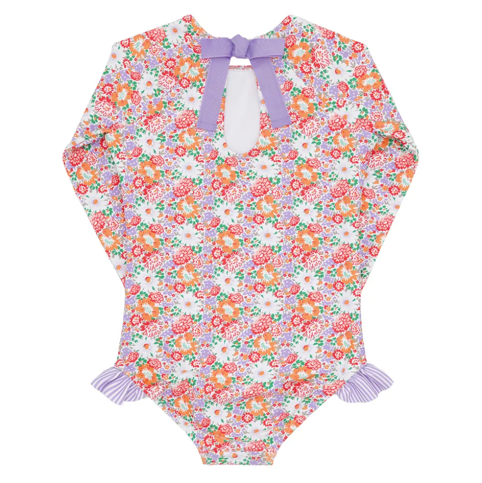Girls Island Blossom Rashguard One Piece