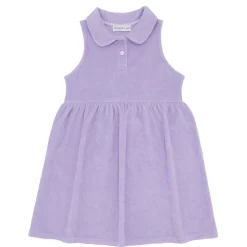 Girls Lavender Breeze French Terry Tennis Dress