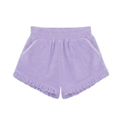 Girls Lavender Breeze French Terry Shorts