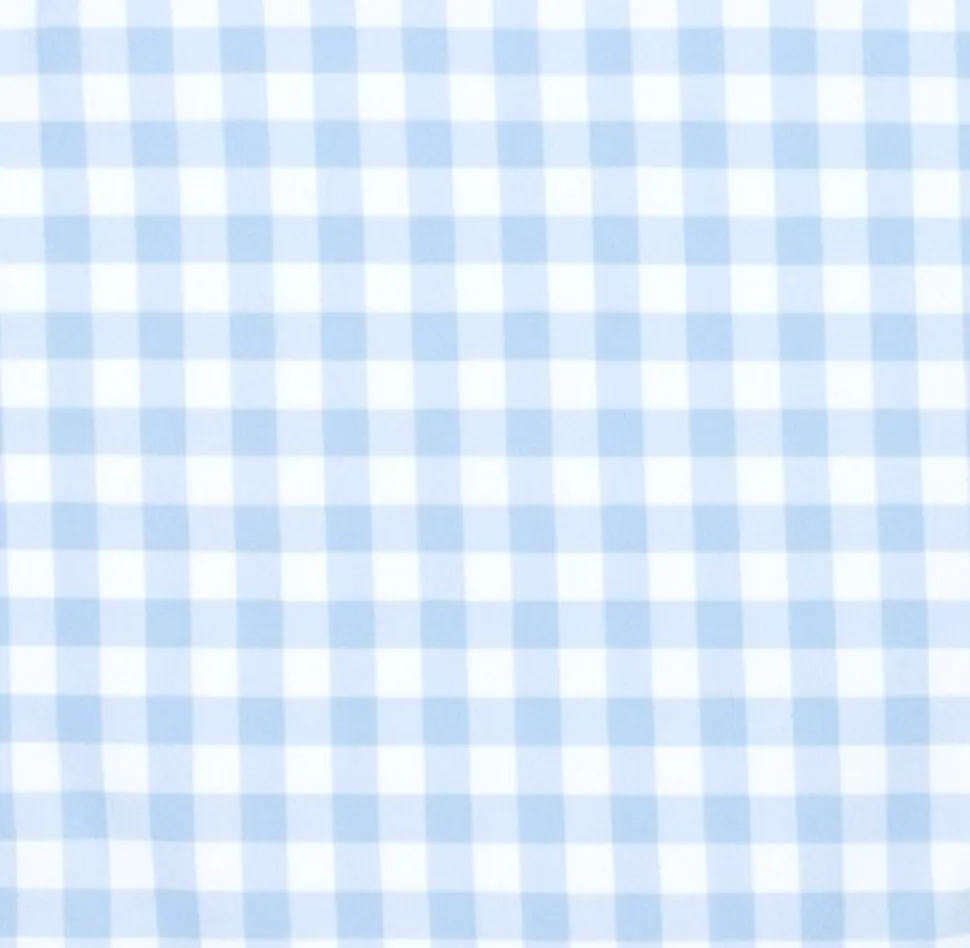Girl's Oasis Blue Gingham Rashguard One Piece