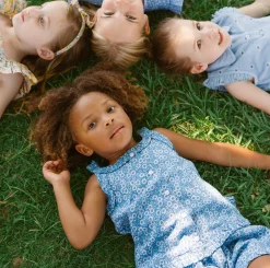 Girls Rosebay Ruffle Tank And Short Set