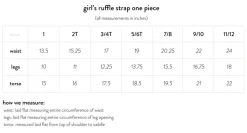 Girls Ruffle Collar One-Piece in Powder Blue Stripe