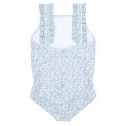 Girls Ruffle Collar One-Piece