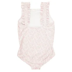 Girls Ruffle Collar One-Piece