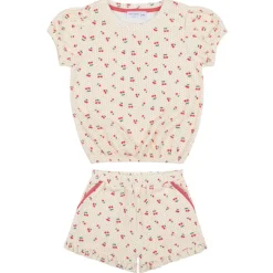 Girl’s Summer Cherries French Terry Top & Short Set