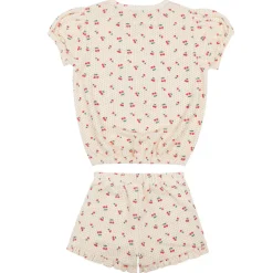 Girl’s Summer Cherries French Terry Top & Short Set