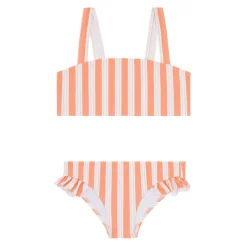 Girls Swizzle Stripe Bandeau Bikini