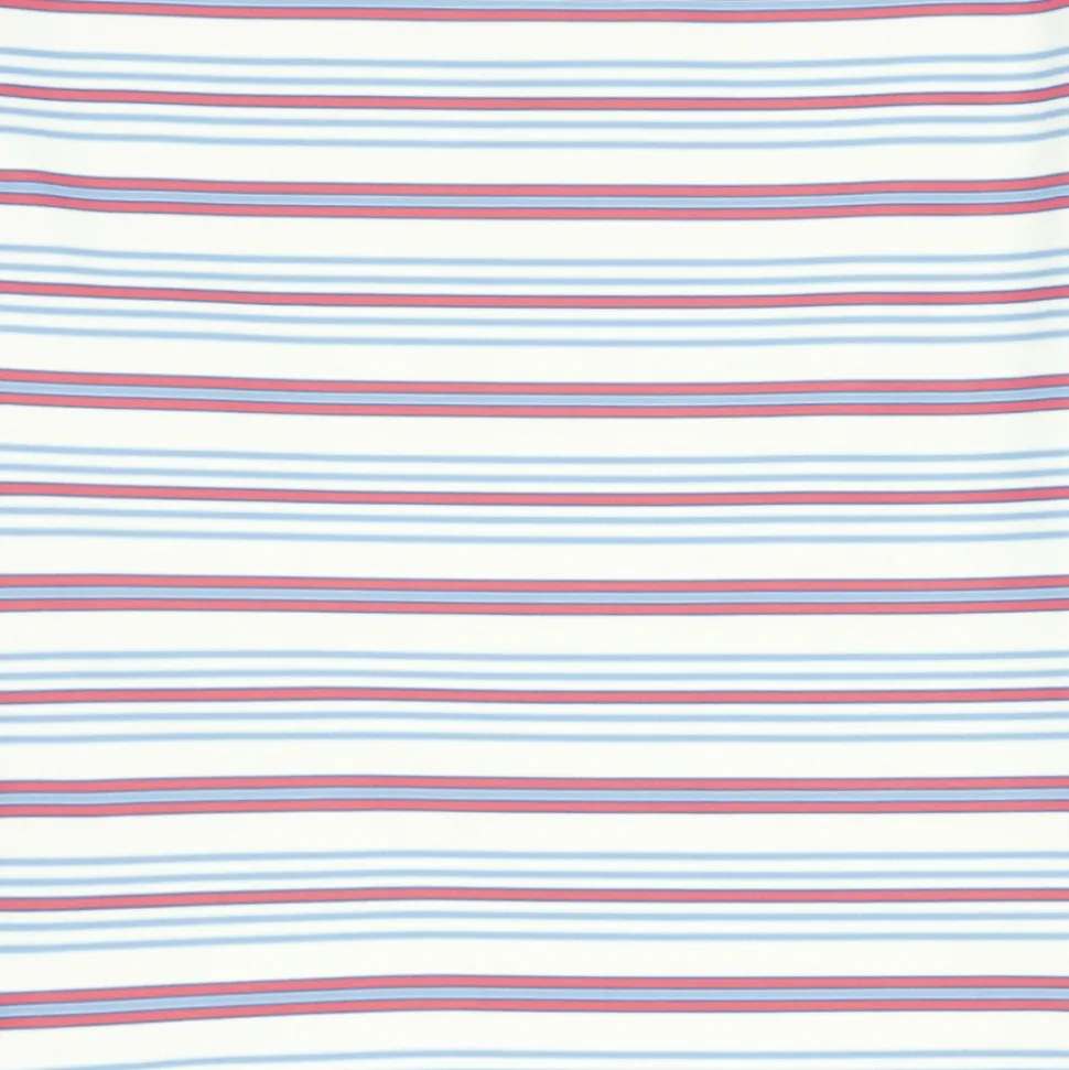 Girls Vintage Stripe Bandeau Top And Swim Shorts Bikini