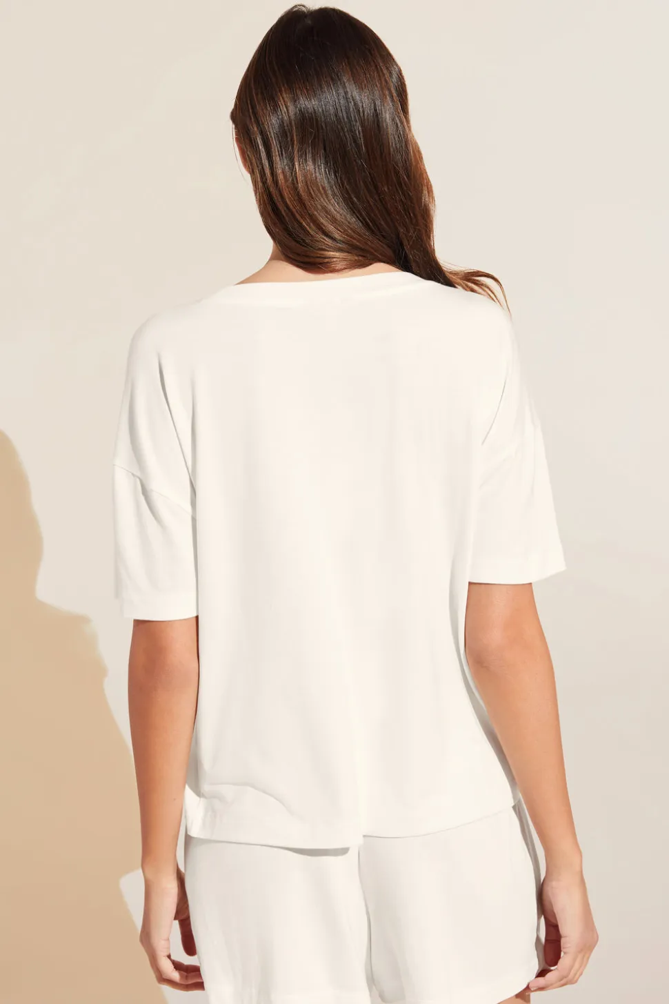 Gisele Separates T-shirt in Ivory